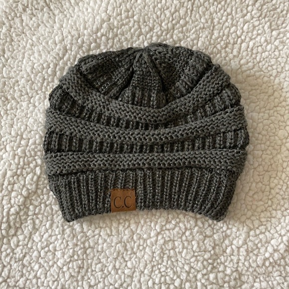 CC Boutique Accessories - CC Beanie Gray